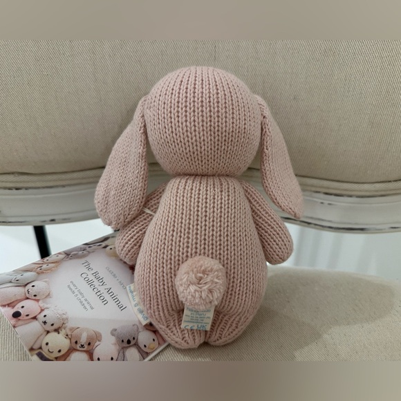 Cuddle + Kind Knit Baby Bunny (Rose) NWT - Picture 2 of 7